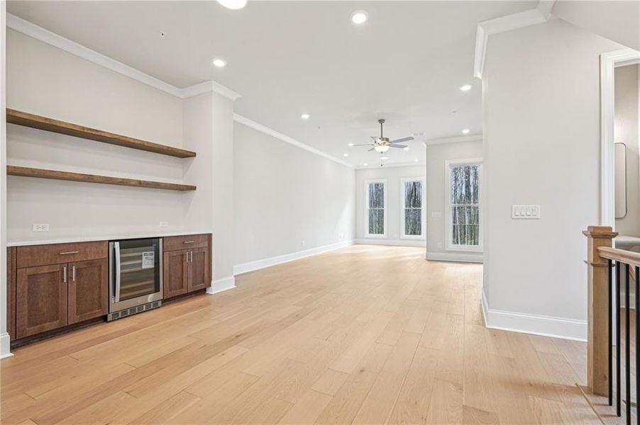 Spacious, unfurnished interior of a new home in Byers Park, Alpharetta (Image 46).
