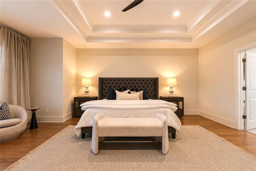 Furnished interior view inside a new home in , Buford (Image 13).