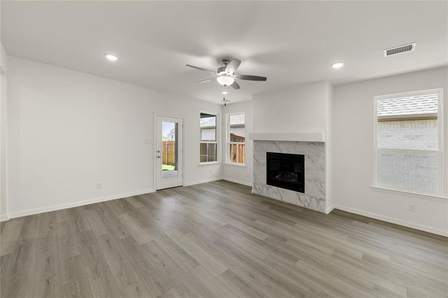 Spacious, unfurnished interior of a new home in Edgewater, Fate (Image 29). Spacious, unfurnished interior of a new home in Edgewater, Fate (Image 29).