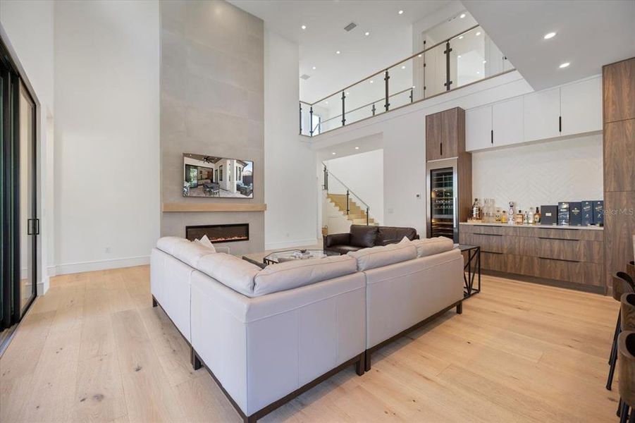 Furnished interior view inside a new home in , Sarasota (Image 15).