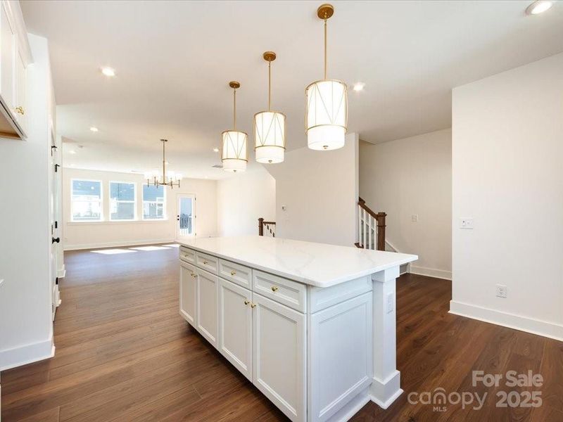 Large Central Island