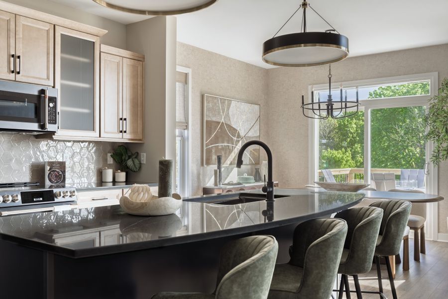 Representative furnished interior of a home built from the Blair by Fischer Homes in Twin Lakes, Hoschton (Image 17).