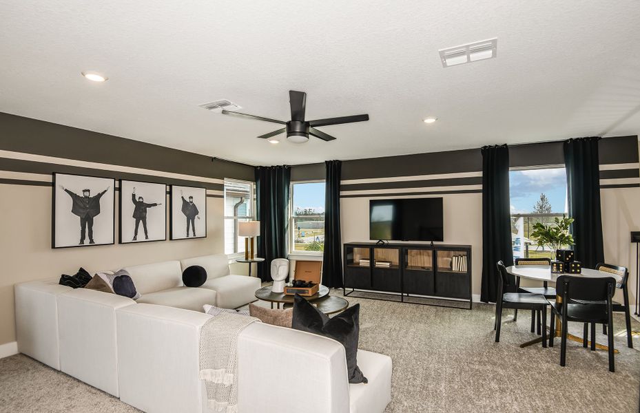 Furnished interior view inside a new home in Longmeadow at North River Ranch, Parrish (Image 17).