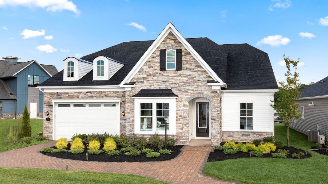 Representative furnished interior of a home built from the The Inspire by DRB Elevate. in Brook Run, Fort Mill (Image 8).