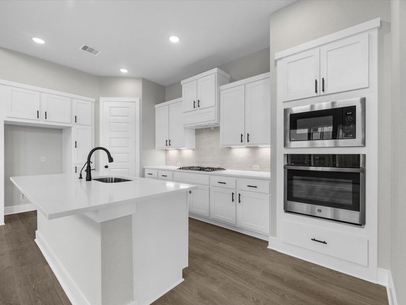 Furnished interior view inside a new home in Oakhill Reserve, Tomball (Image 8).
