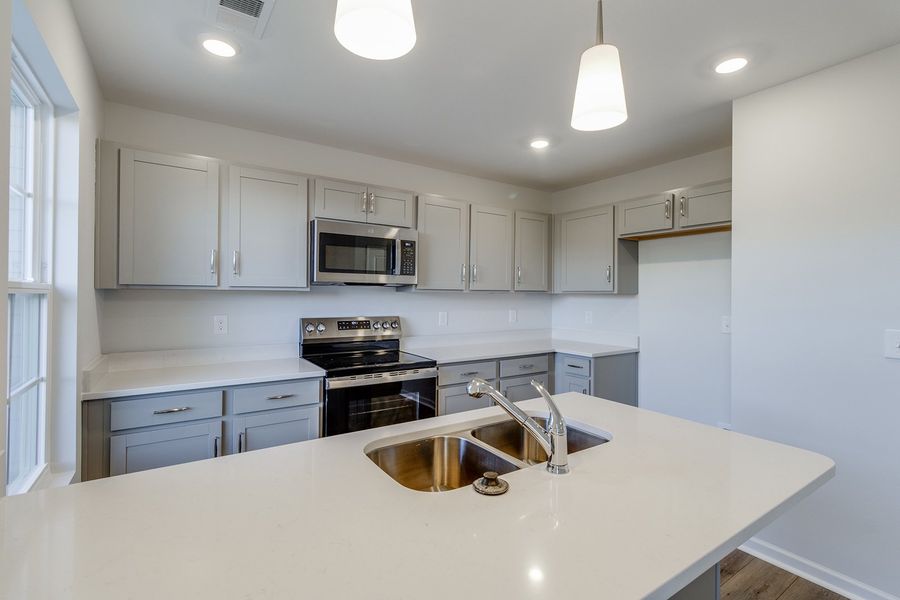 Furnished interior view inside a new home in Astoria, Columbia (Image 8).
