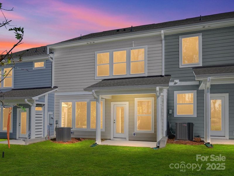 Exterior details and patio area of a home in Westview Towns, Waxhaw (Image 22). Exterior details and patio area of a home in Westview Towns, Waxhaw (Image 22).