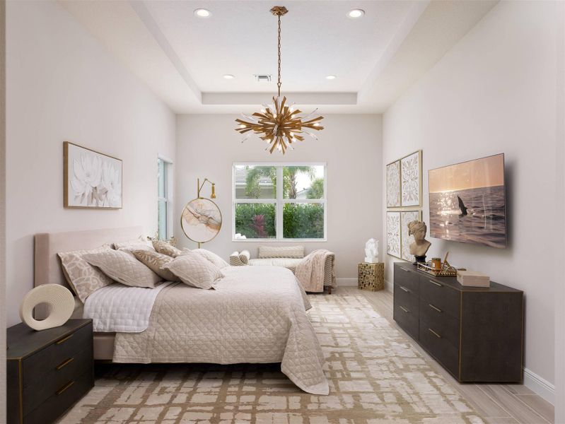 Furnished interior view inside a new home in , Palm Beach Gardens (Image 14). Furnished interior view inside a new home in , Palm Beach Gardens (Image 14).