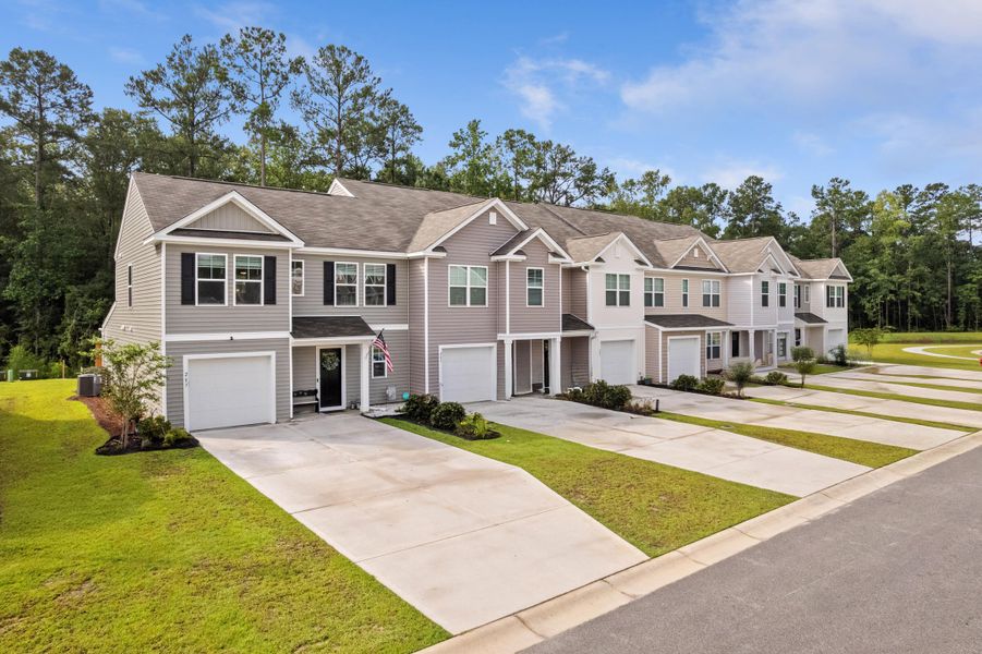 Front exterior of a new home in , Summerville, SC, highlighting curb appeal (Image 2).