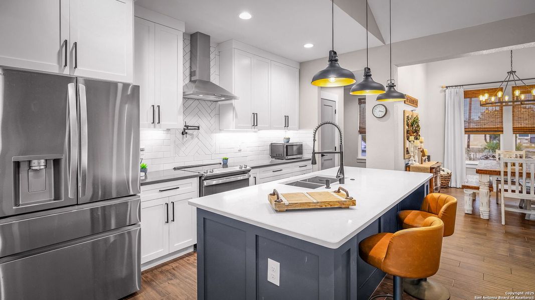 Furnished interior view inside a new home in , Spring Branch (Image 18).