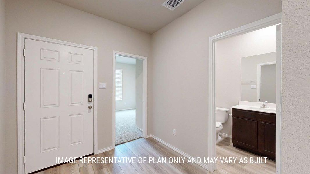 Spacious, unfurnished interior of a new home in The Terrace Duplexes, Temple (Image 11).