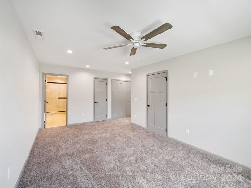 Primary on Upper with three closets and Bath within Primary on Upper with three closets and Bath within