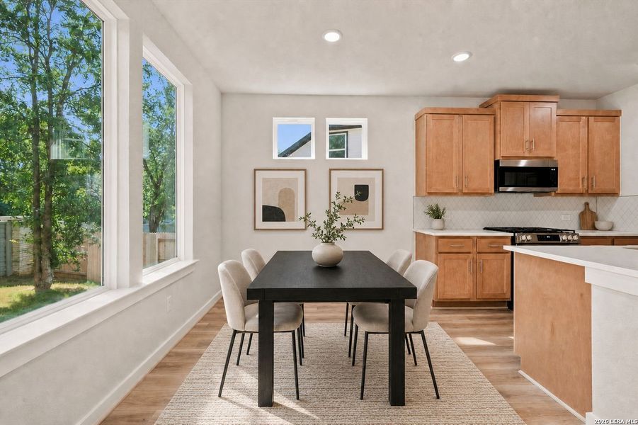 Furnished interior view inside a new home in Park Hill Commons, San Antonio (Image 7).