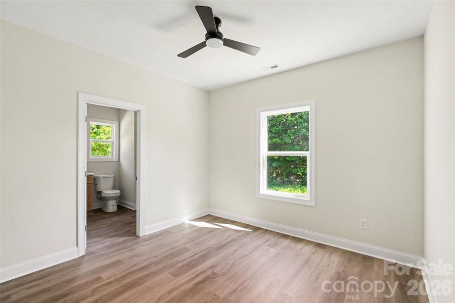 Bedroom 2 with full bath