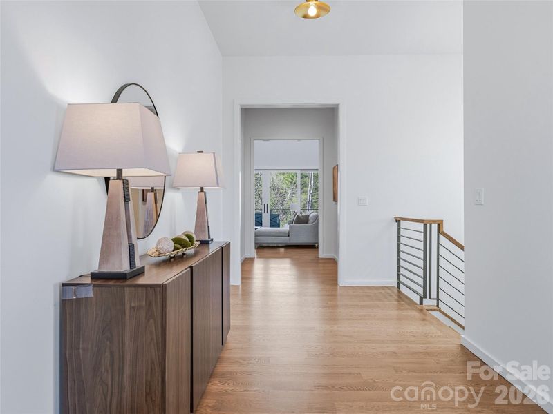 Furnished interior view inside a new home in , Asheville (Image 36).