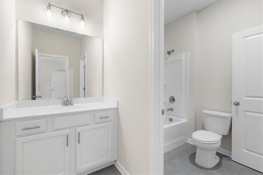 Furnished interior view inside a new home in River Rock, Ball Ground (Image 34).