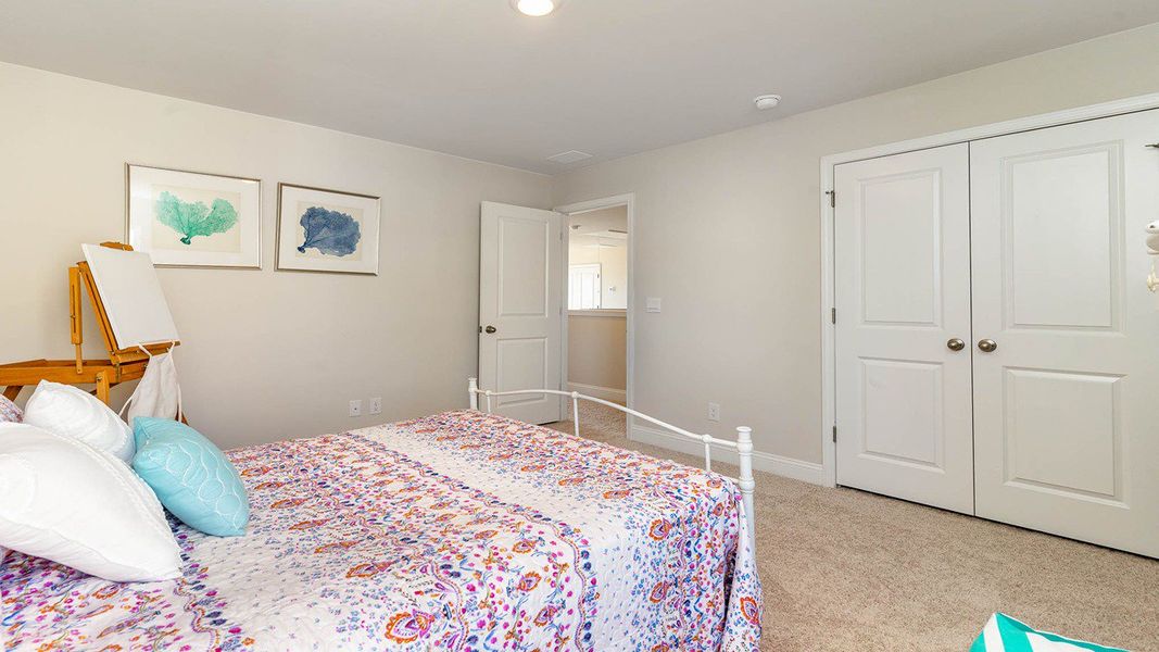 Furnished interior view inside a new home in Brunswick Plantation, Ash (Image 12).