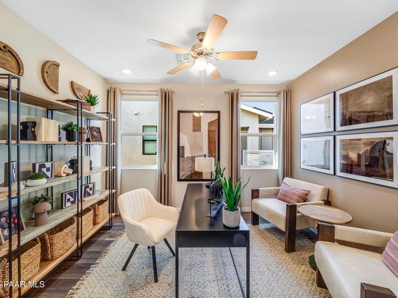 Furnished interior view inside a new home in South Ranch Southern Collection, Prescott (Image 12).