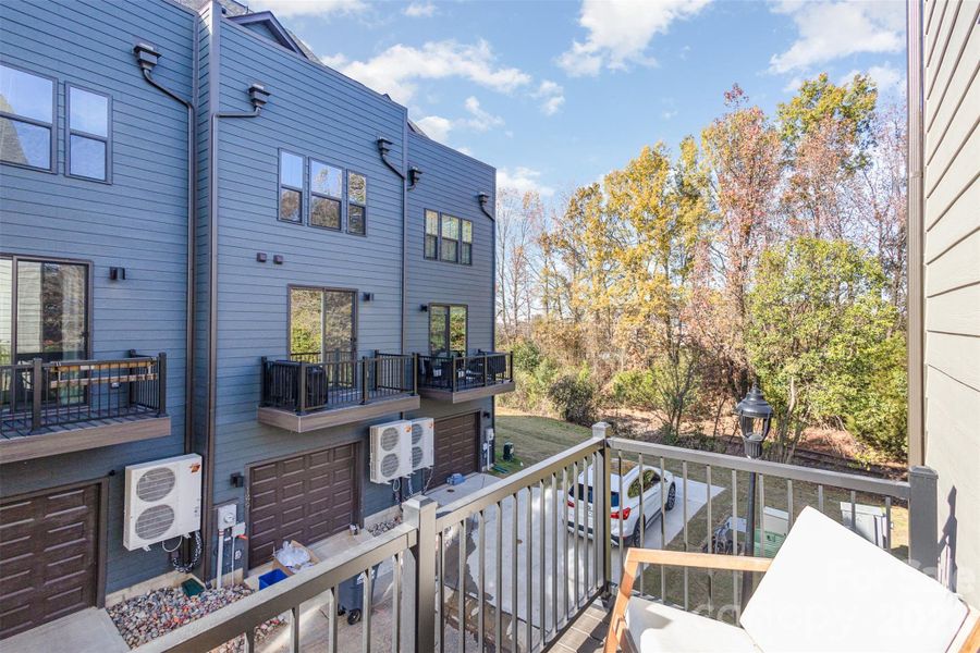 Exterior details and patio area of a home in , Charlotte (Image 26).