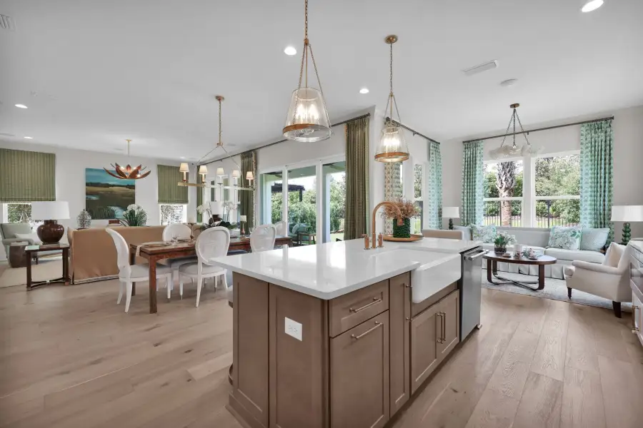 Representative furnished interior of a home built from the Scarlett by Riverside Homes in Sagebrush at EverRange, Jacksonville (Image 44).