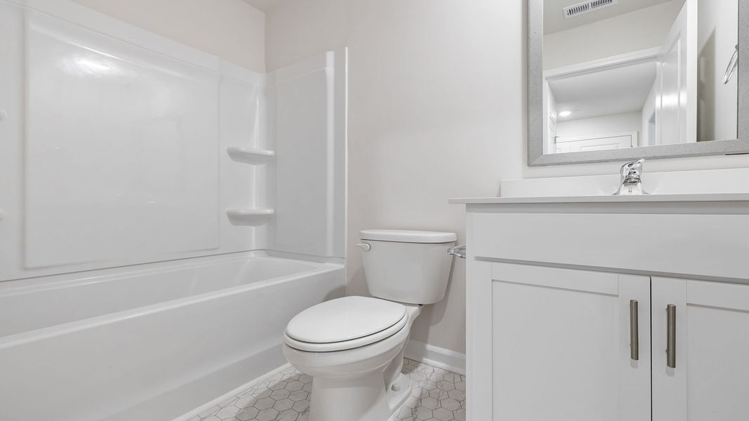 Furnished interior view inside a new home in Tanglewood Townes, Greenville (Image 11).