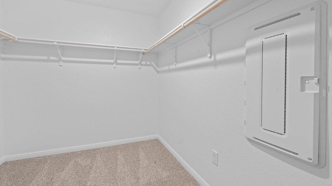 Spacious, unfurnished interior of a new home in Prairie Lakes, Buda (Image 24).