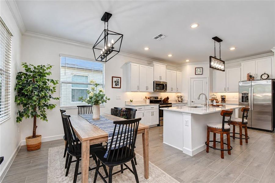 Furnished interior view inside a new home in Angeline Active Adult, Land O' Lakes (Image 10).