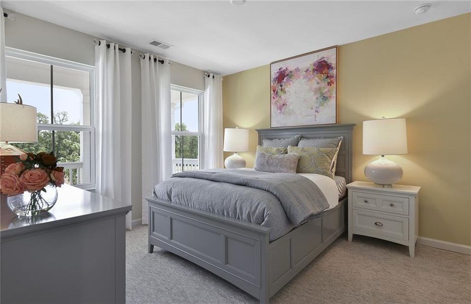 Furnished interior view inside a new home in Oakwood, Cumming (Image 9).