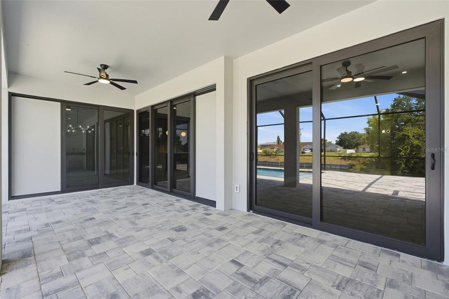 Exterior details and patio area of a home in , Cape Coral (Image 34).