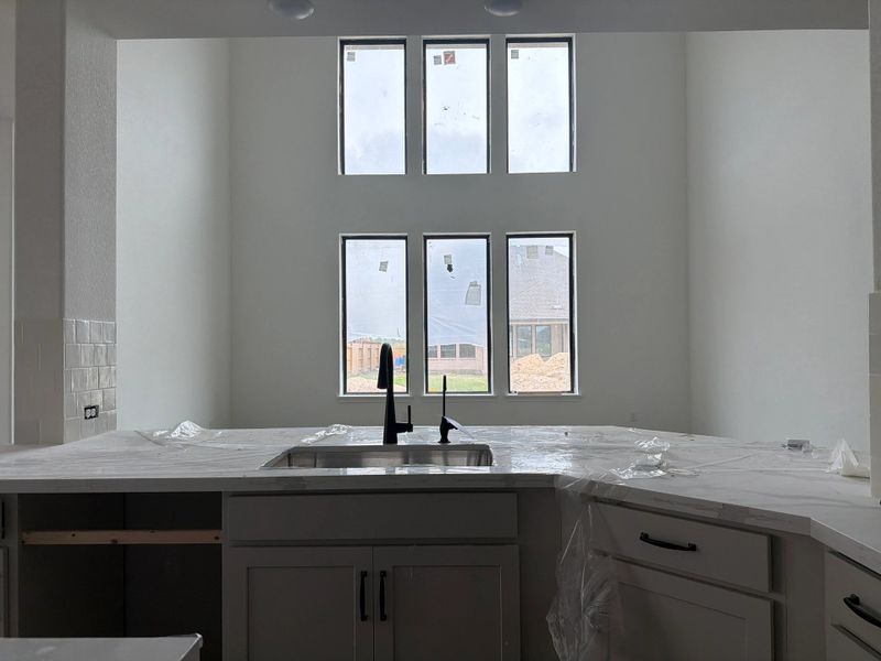 In-progress construction of a new home in Blue Heron Estates, Mont Belvieu, TX (Image 5).