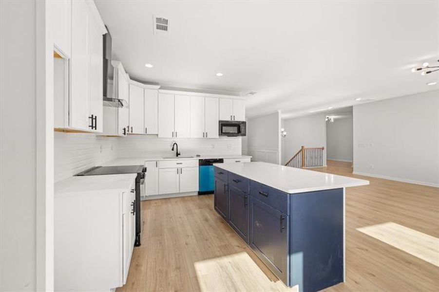 Furnished interior view inside a new home in , Snellville (Image 11).