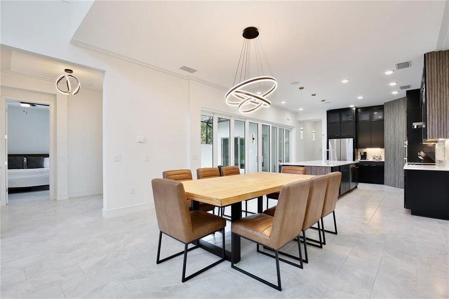 Furnished interior view inside a new home in Hampton Green at Providence, Davenport (Image 7). Furnished interior view inside a new home in Hampton Green at Providence, Davenport (Image 7).