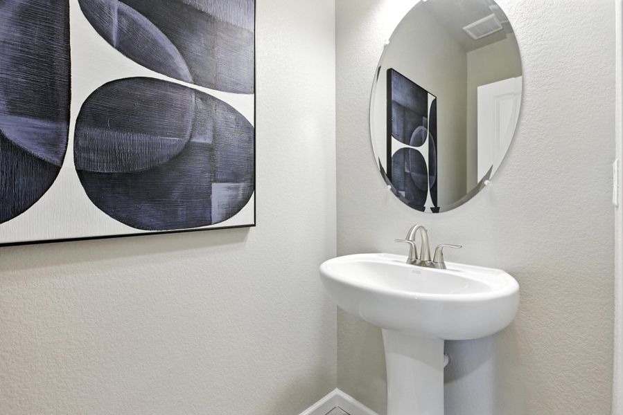 Representative furnished interior of a home built from the Denali by Landsea Homes in Pintail Commons at Johnstown Village, Johnstown (Image 28).