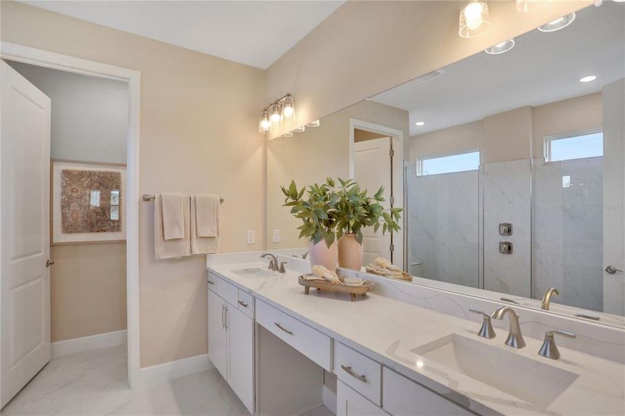 Furnished interior view inside a new home in Angeline, Land O' Lakes (Image 61).