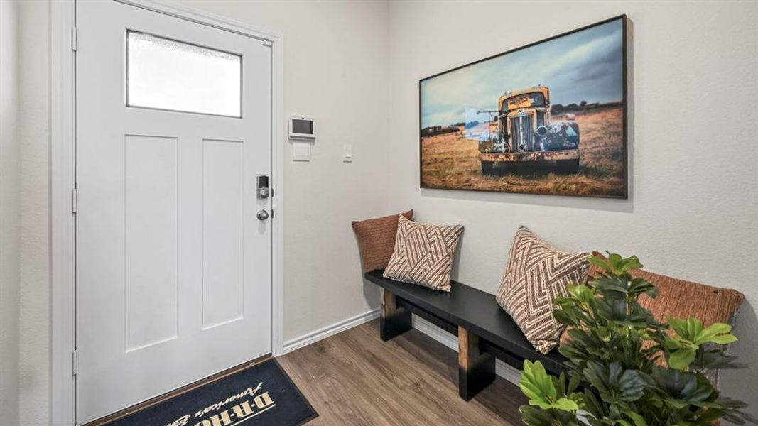 Furnished interior view inside a new home in Arbor Trails North, Princeton (Image 12).