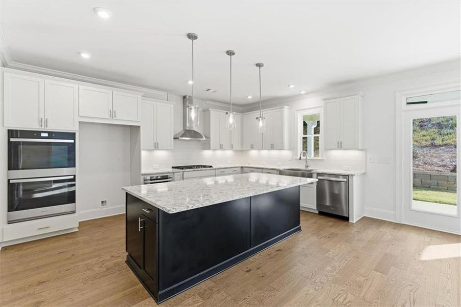 Furnished interior view inside a new home in Ford Landing, Acworth (Image 16).