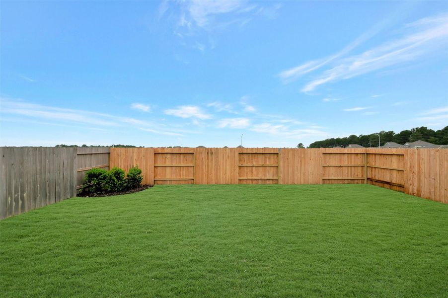 Exterior details and patio area of a home in Sorella, Tomball (Image 3). Exterior details and patio area of a home in Sorella, Tomball (Image 3).