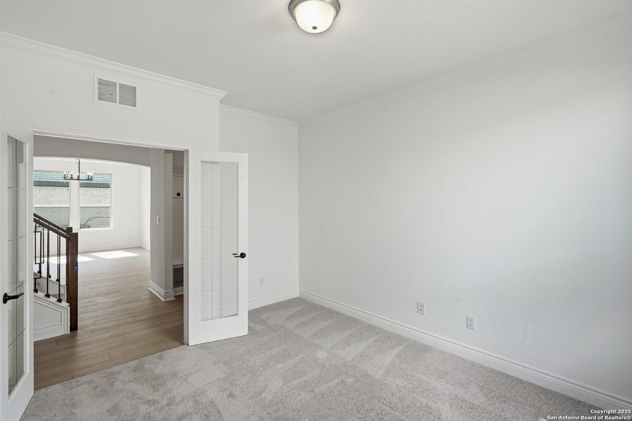 Spacious, unfurnished interior of a new home in Legacy at Lake Dunlap, New Braunfels (Image 18). Spacious, unfurnished interior of a new home in Legacy at Lake Dunlap, New Braunfels (Image 18).