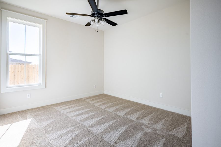 Representative unfurnished interior of a home built from the The Addison by Reece Homes in Pebble Creek, College Station (Image 26).