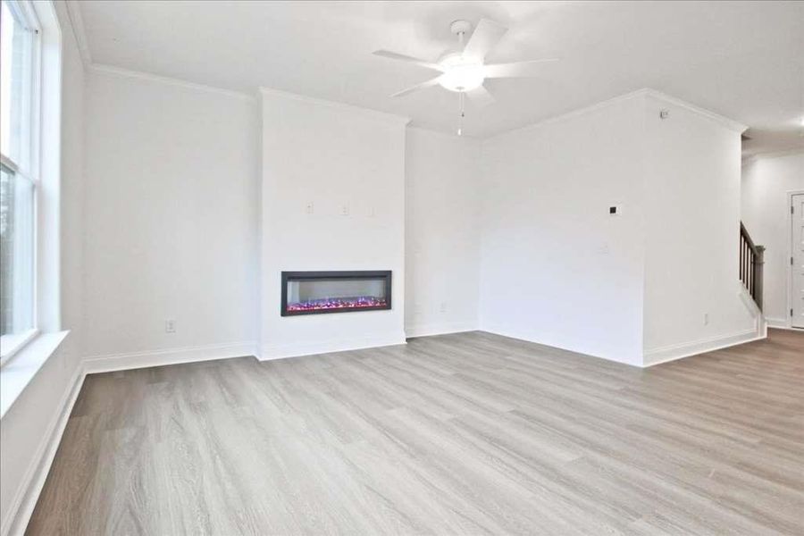 Spacious, unfurnished interior of a new home in Porter Reserve, Decatur (Image 16). Spacious, unfurnished interior of a new home in Porter Reserve, Decatur (Image 16).