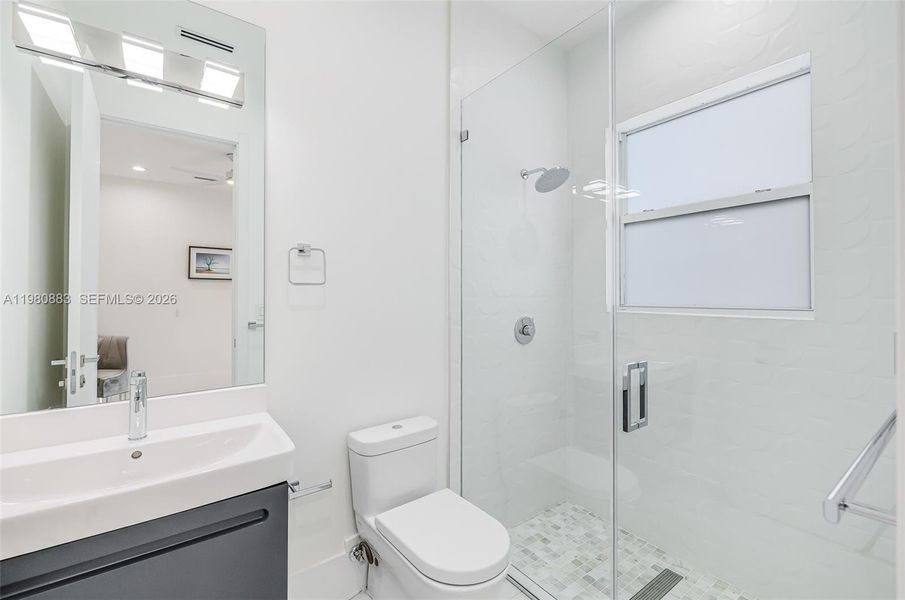 Furnished interior view inside a new home in , Biscayne Park (Image 36).