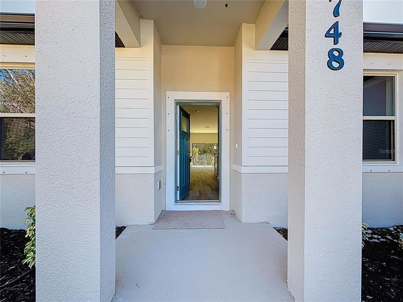 Exterior details and patio area of a home in , North Port (Image 4). Exterior details and patio area of a home in , North Port (Image 4).