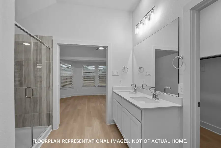 Furnished interior view inside a new home in Summerview, Fulshear (Image 9).