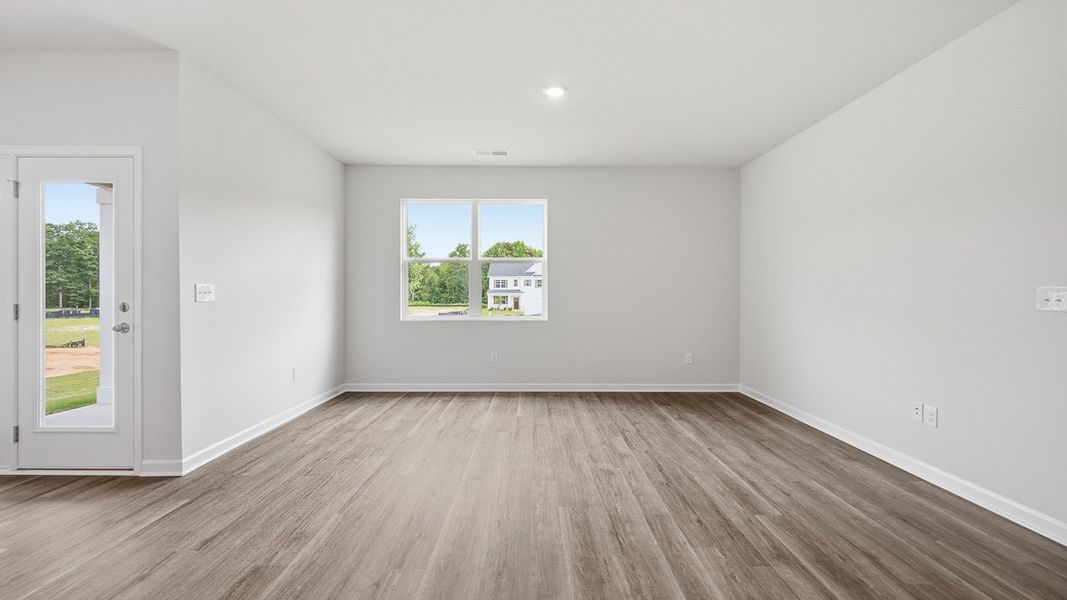 Representative unfurnished interior of a home built from the Kerry by D.R. Horton in Newton Bridge Crossing, Athens (Image 12).