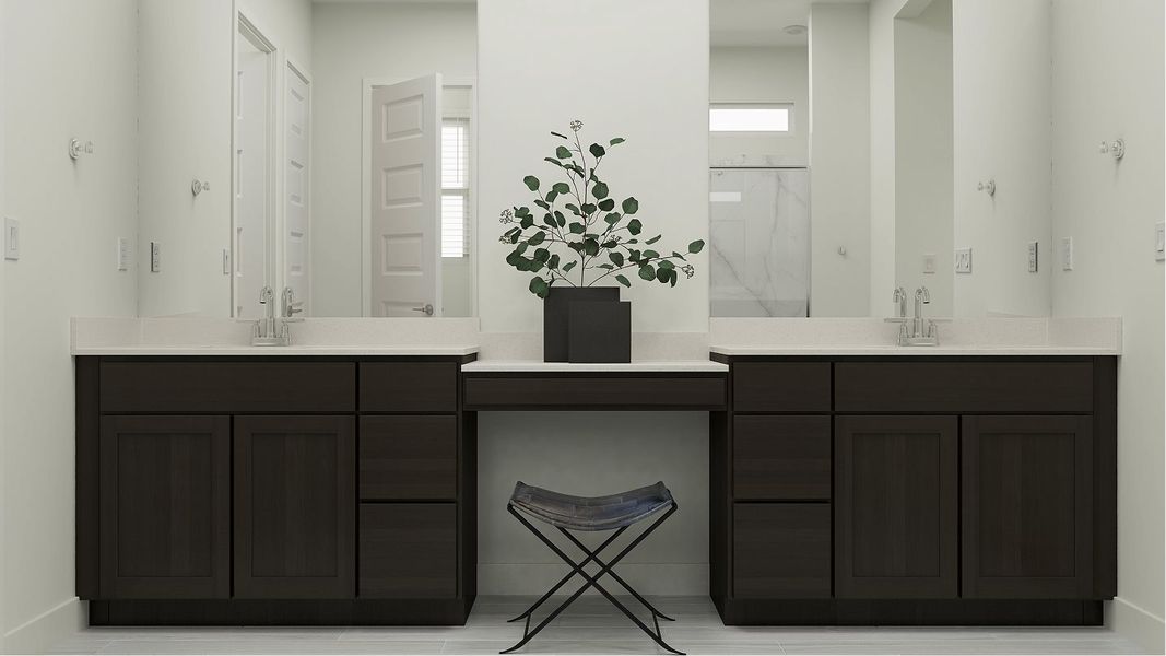 Aurora Base 6 owners suite bathroom