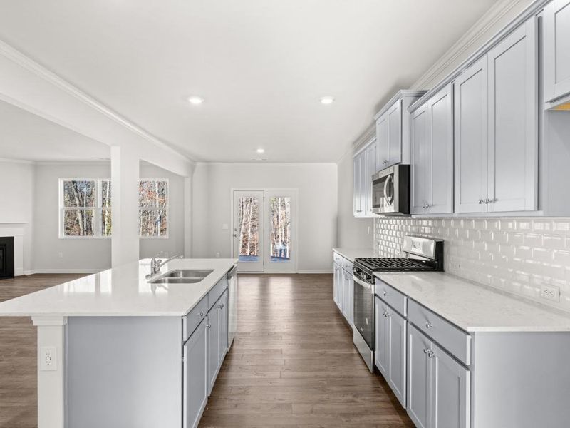 Furnished interior view inside a new home in , Gainesville (Image 5). Furnished interior view inside a new home in , Gainesville (Image 5).