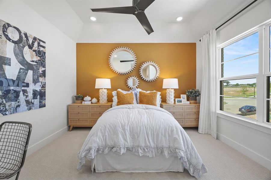 Furnished interior in a model home at The Arbors at Lakewood Village in Providence Village (Image 7). Furnished interior in a model home at The Arbors at Lakewood Village in Providence Village (Image 7).