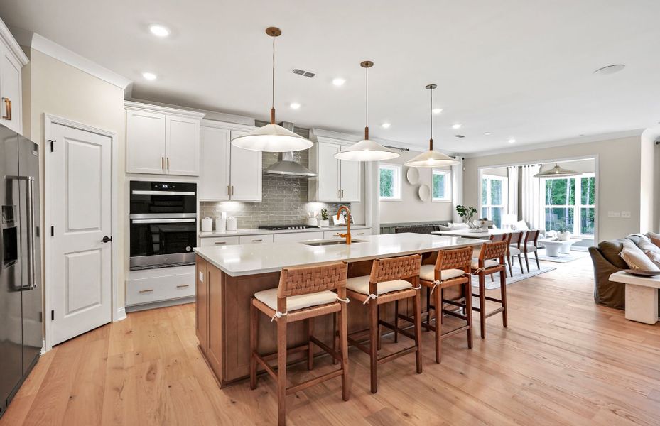 Furnished interior view inside a new home in Forest Creek, Waxhaw (Image 33).