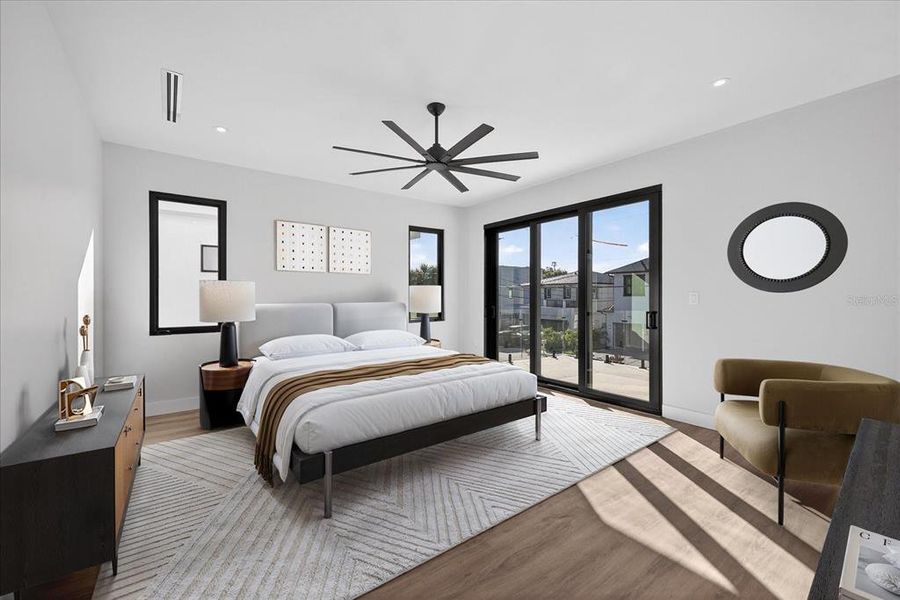 Furnished interior view inside a new home in , Tampa (Image 10).