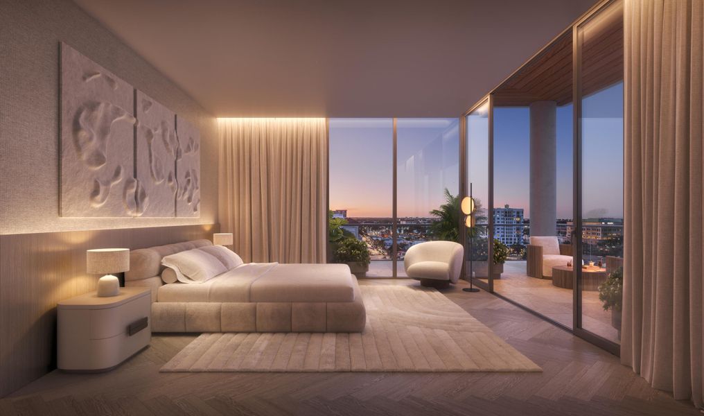 Primary Bedroom Rendering